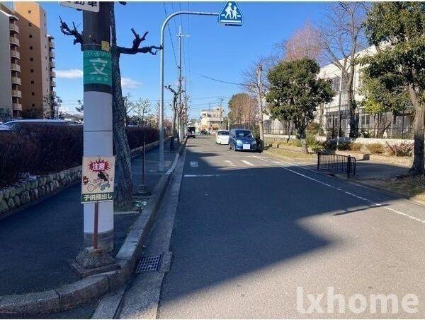 白川高層住宅5号棟の周辺