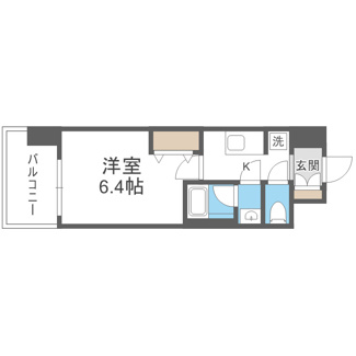【間取り】 | ブランシエスタ森ノ宮