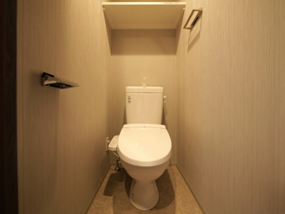 【トイレ】 | ブランシエスタ森ノ宮 | 清潔感のあるトイレです