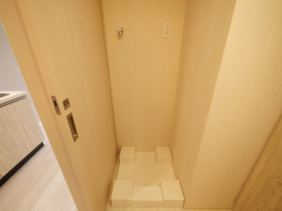 【設備】 | ブランシエスタ森ノ宮 | 洗濯機置き場です