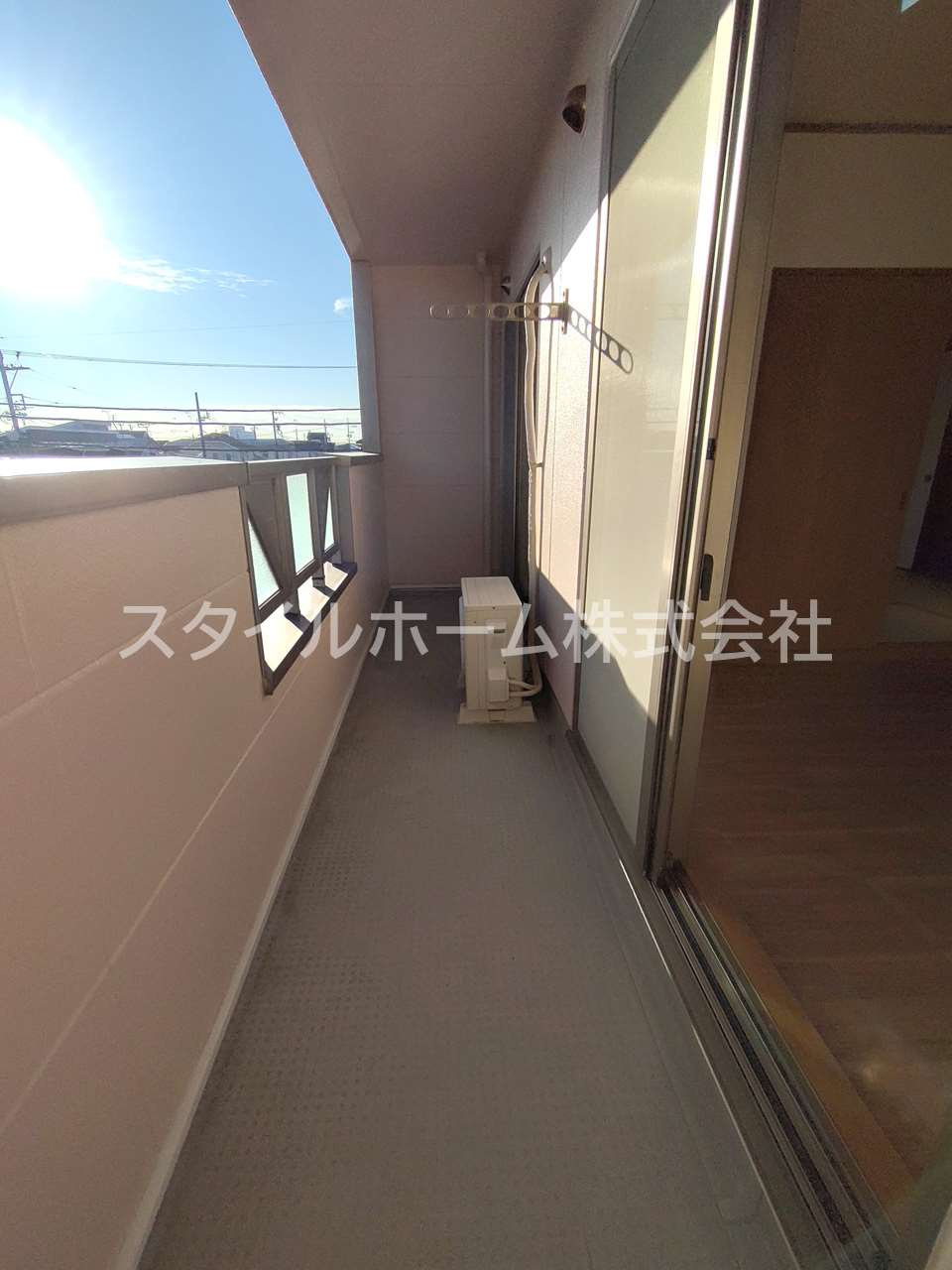 メゾンソレイユのバルコニー|イメージ写真です。