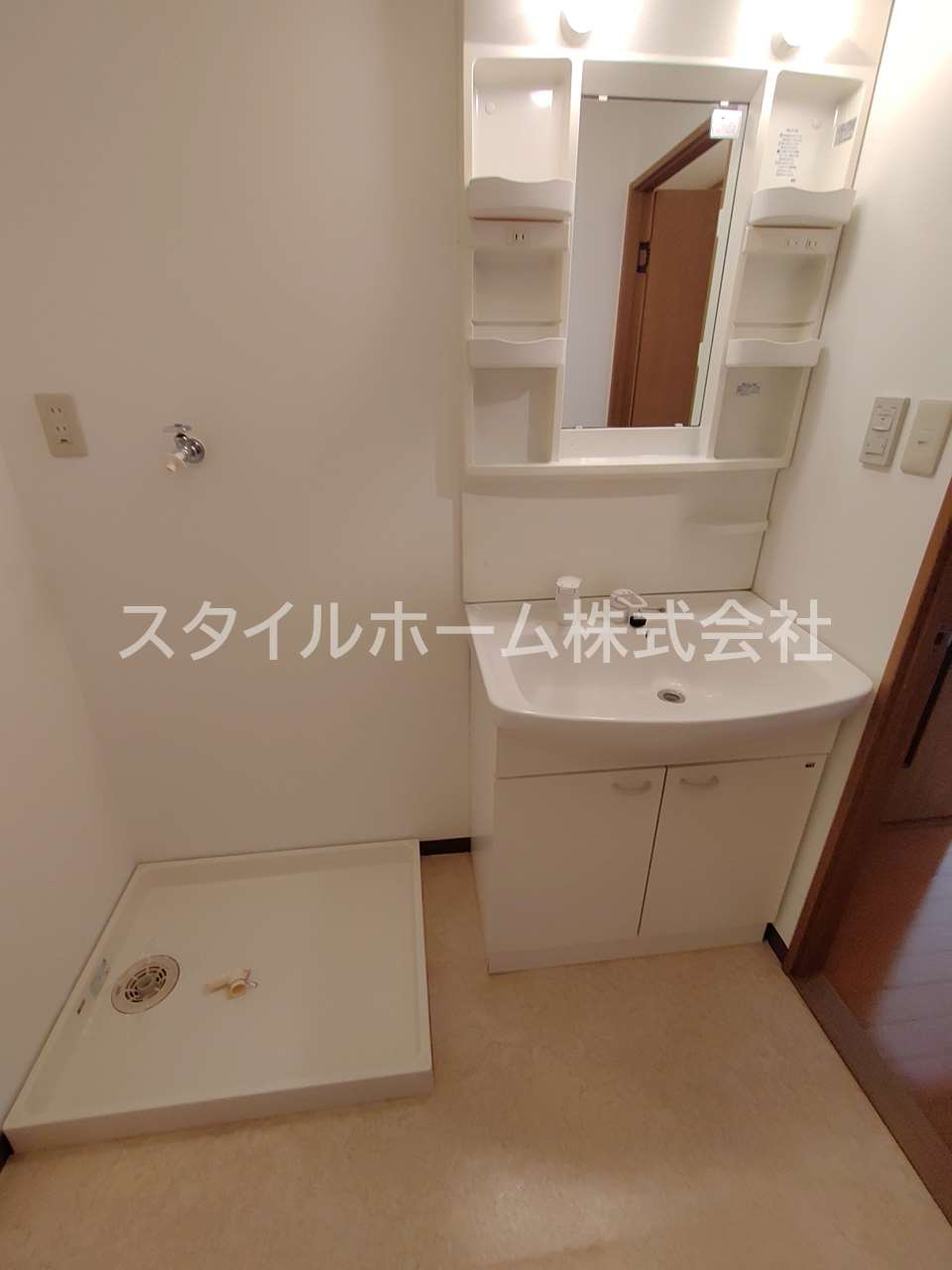メゾンソレイユの洗面所|イメージ写真です。