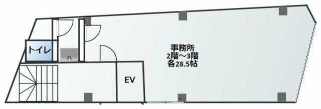 【間取り】 | 飯島ビル　新館 |  