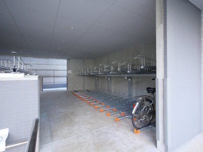 【その他共用部分】 | ファーストフィオーレ長田グランディール | 駐輪場です。