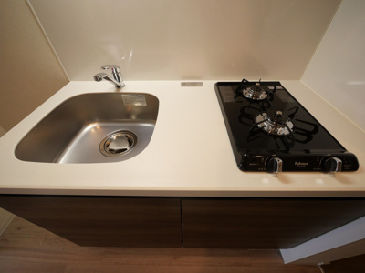 【キッチン】 | ファーストフィオーレ長田グランディール | コンパクトなキッチンで掃除もラクラク