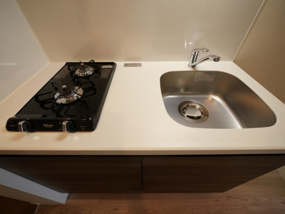 【キッチン】 | ファーストフィオーレ長田グランディール | コンパクトなキッチンで掃除もラクラク