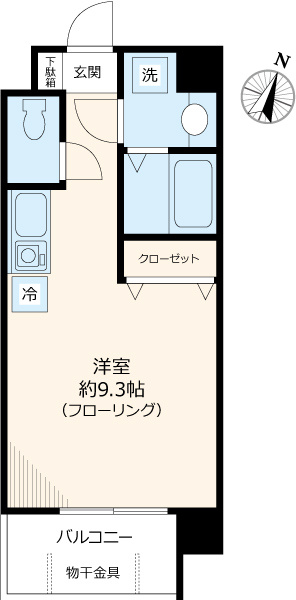ドミール宮町の間取り