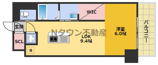 【間取り】 | SK　BUILDING-901 | 間取りです。