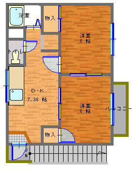熊谷市本石1丁目のアパートの画像