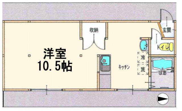 坂戸市元町のアパートの画像