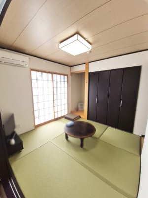 【和室】 | 日吉町胡麻猫鼻　イングランドヒルズ　一戸建 | 和室6帖、落ち着いた雰囲気です