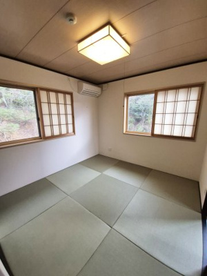 【和室】 | 日吉町胡麻猫鼻　イングランドヒルズ　一戸建 | 和室6帖、半畳のお洒落な仕様です
