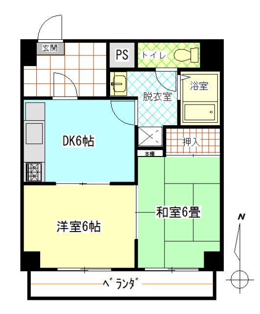 飯能市大字川寺のマンションの画像