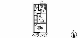 狭山市大字東三ツ木のアパートの画像