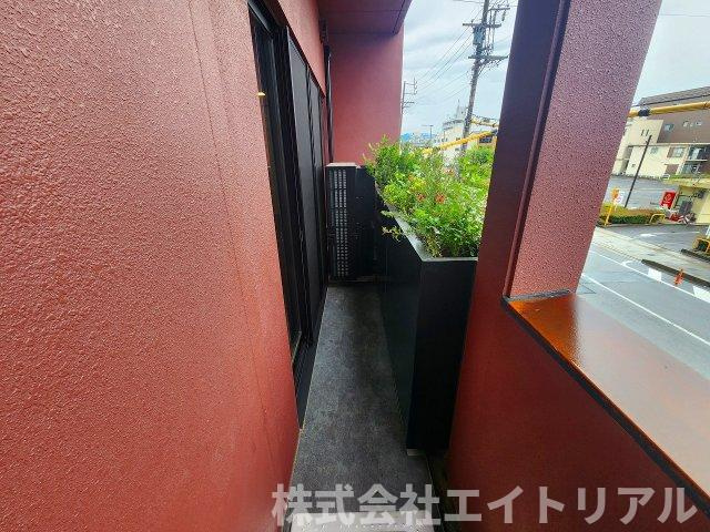 Lausanneのバルコニー