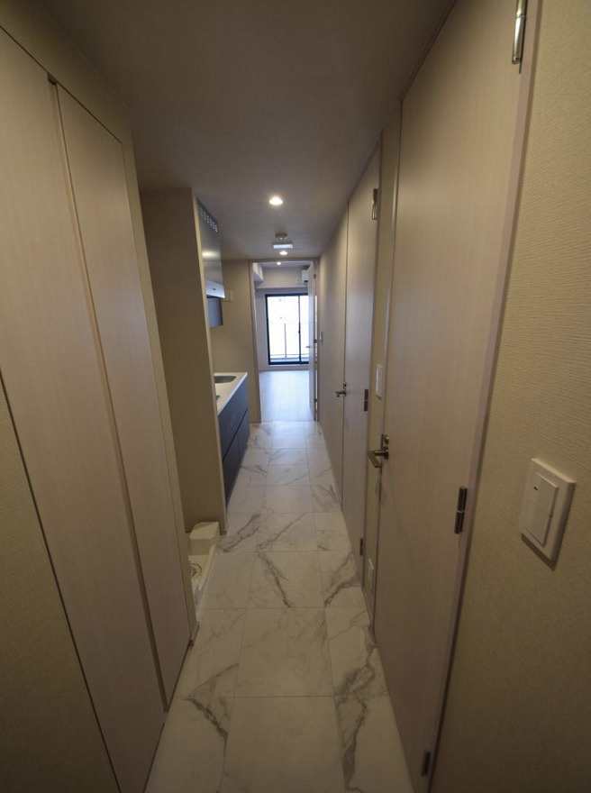 ザ・パークハビオ本郷菊坂の玄関