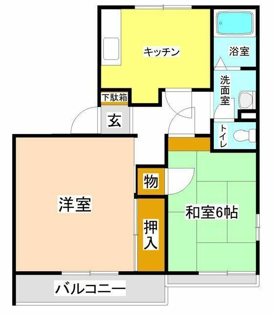 鴻巣市筑波1丁目のアパートの画像