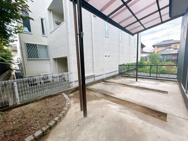 【庭】 | 古賀市花見東４丁目　戸建て | ガーデニング用のスペースも確保されています