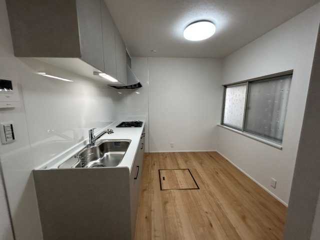 【キッチン】 | 古賀市花見東４丁目　戸建て | 9月に内装リフォーム完了してからのお渡しなので気持ちよく新生活を始められます