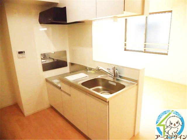 サンヒルズ・ラフォーレⅡのキッチン|パース写真