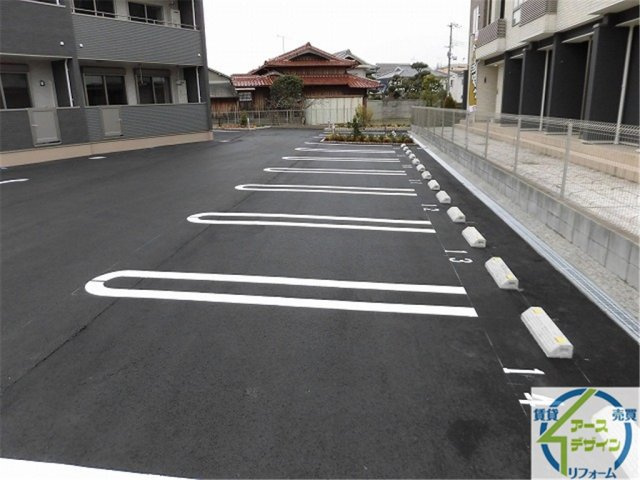 ファーストヒルズⅡの駐車場|パース写真