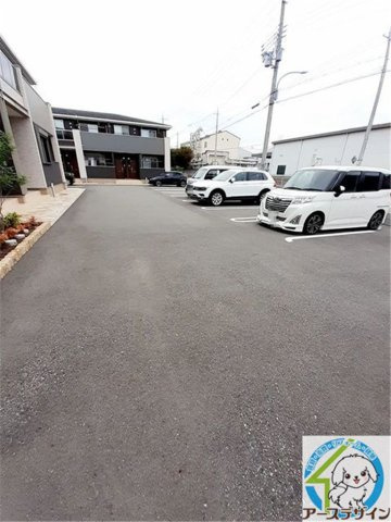 デュオルーチェⅠの駐車場|※パース写真