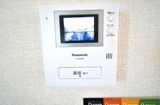 【セキュリティ】 | コーポラス谷神A | モニター付きインターホンです