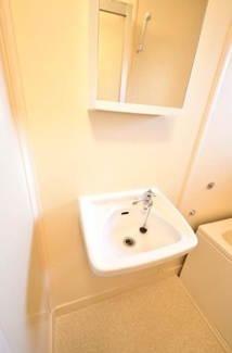 【独立洗面台】 | コーポラス谷神A | 独立洗面台です