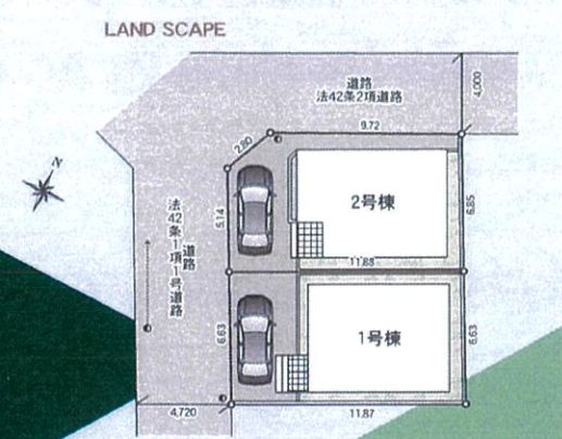 南区相南3丁目新築戸建て　第20-2号棟の区画図|区画図「南区相南3丁目新築戸建て」