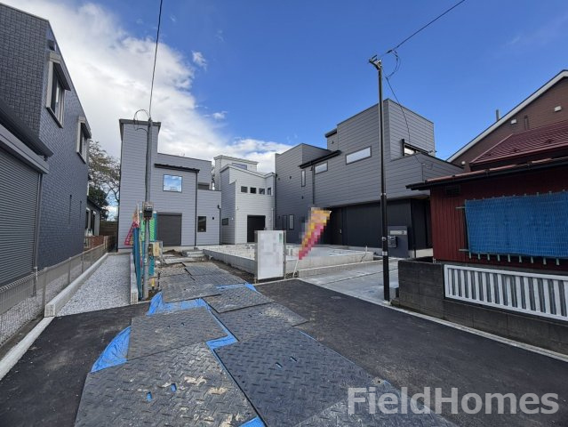 厚木市元町新築戸建て　C棟の前面道路含む現地写真|前面道路含む現地写真です。