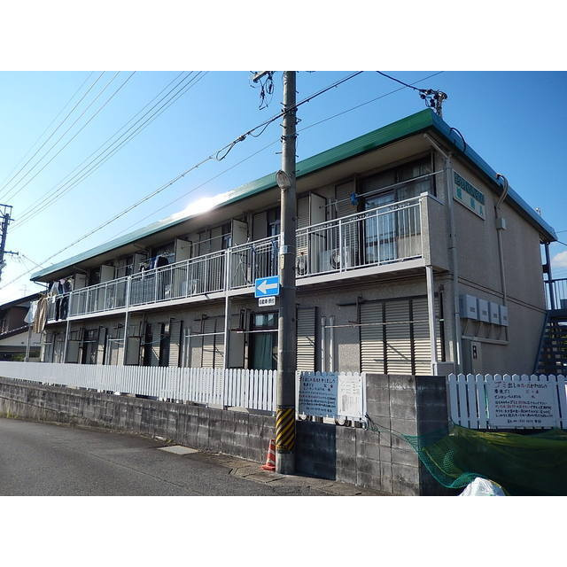 岐阜市茜部大野２丁目のアパートの外観