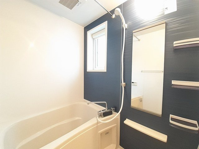 シエル黒瀬Ⅲの浴室|日々の疲れを癒すお風呂付です