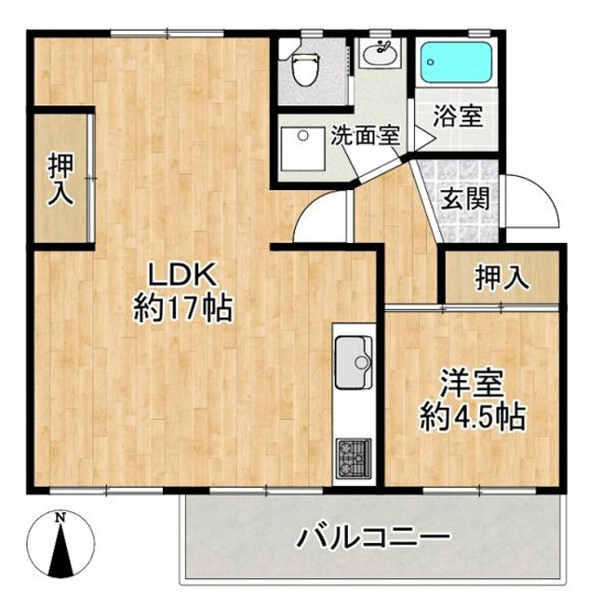 【間取り】 | 明舞第二団地8号棟　オーナーチェンジ物件！