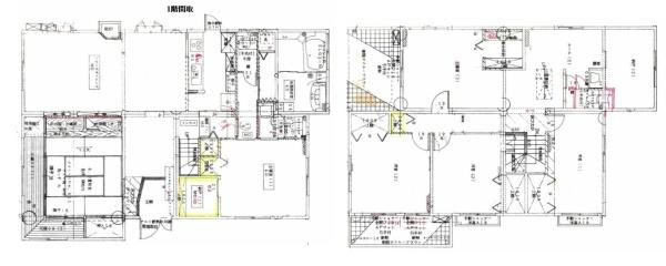 和歌山市東高松3丁目　中古戸建の間取り