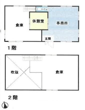 岩出市山　倉庫・事務所