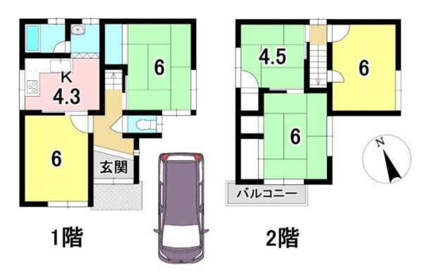 大和郡山市城北町　一戸建