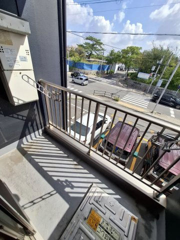 CoLaBo西宮中央のバルコニー