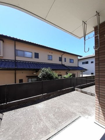 サンフラワーＣの庭|お庭の付いた物件です