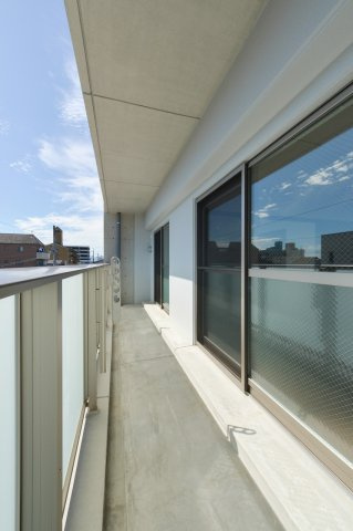 ヒルザコートⅡのバルコニー|参考写真です。