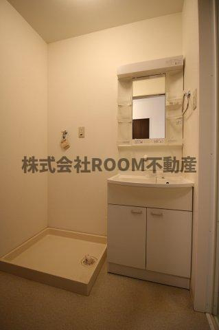 M’ｓ　oneの洗面所|スペースが確保できる洗面所です