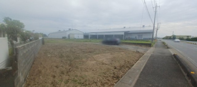 【前面道路含む現地写真】 | 行田市野　400万　土地(東)
