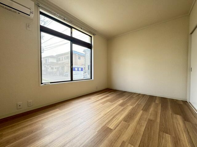 稲城市東長沼のアパートの展望