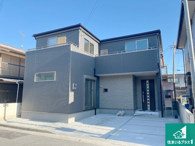 加古川市東神吉町神吉　第10期　新築一戸建ての外観|安心の10年保証！外観を美しく保ち、雨水で汚れを落とします！気になることがありましたら、お気軽にお問い合わせください！