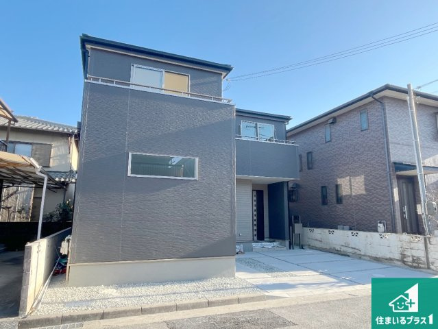 加古川市東神吉町神吉　第10期　新築一戸建ての外観|お客様に長く安心して住んでいだだける事にこだわった家づくり！住んでからのアフターサービスにもしっかりと取り組んでいます！