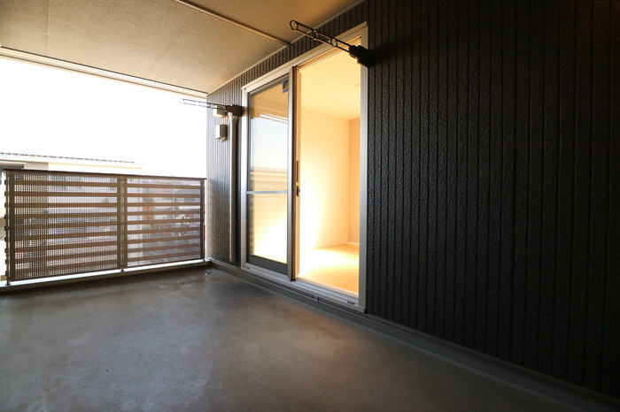 グランアヴァンティⅡB棟のバルコニー