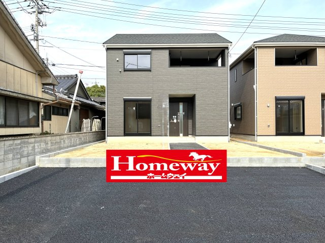 【外観】 | 赤崎小学校に通える新築戸建　山陽小野田市赤崎２丁目　第２－１号棟　クレイドルガーデン　アーネストワン | かわいいお家になって誕生しました