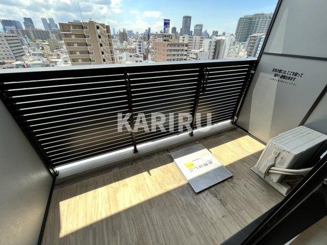 エスリードレジデンス都島シティフロントのバルコニー|バルコニー付きです