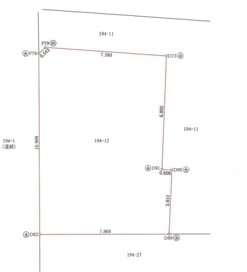 JR南武線「武蔵新城」条件なし土地の画像
