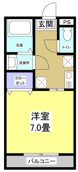 カモミールの間取り