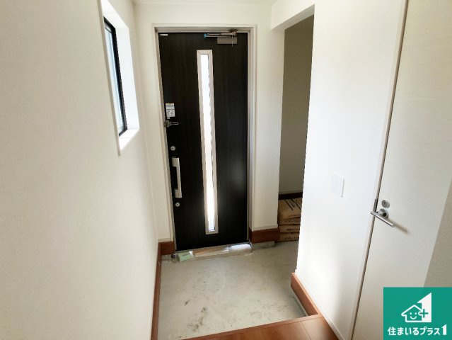 加古川市加古川町北在家　第20期　新築一戸建ての玄関|シューズボックスにはたくさんの靴が収納できるので玄関周りはいつもスッキリ！ご家族が増えても安心！